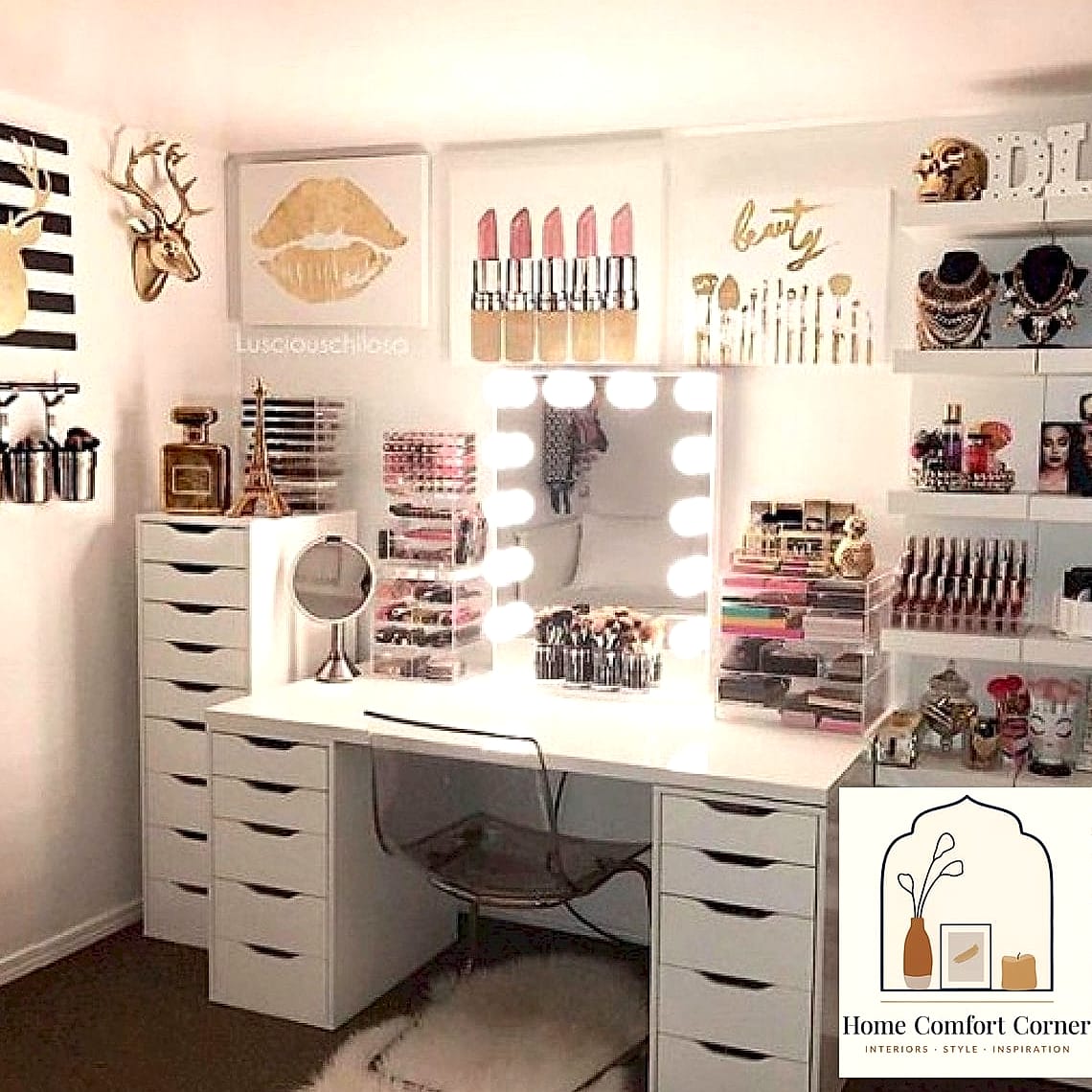 Acrylic Makeup Organizers