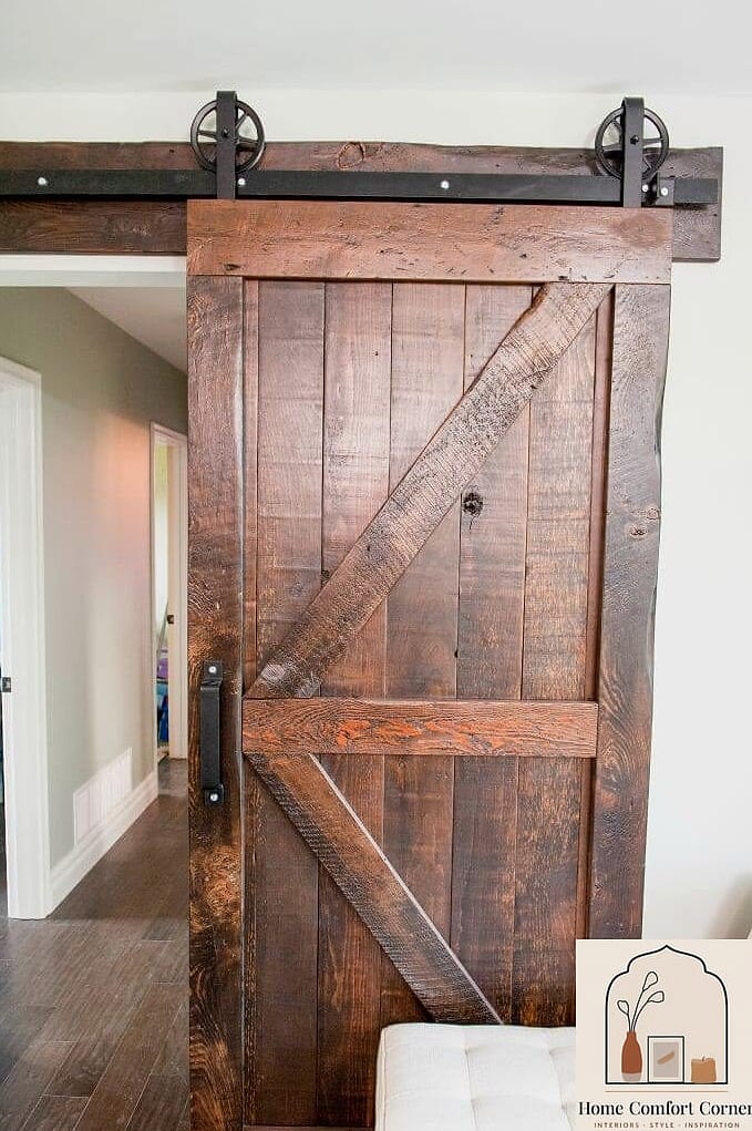25 Door Design Interior Ideas to Upgrade Your Home This Weekend 4 Add a Barn Door for Extra Character