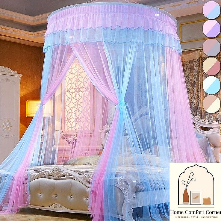 27 Stunning Cheap Room Decor Ideas for Every Budget 10 Add a Canopy or Curtain Behind the Bed