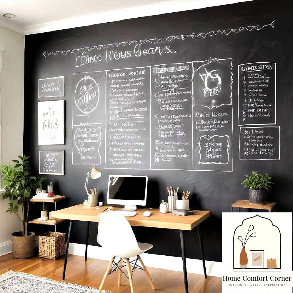 Add a Chalkboard or Whiteboard Wall