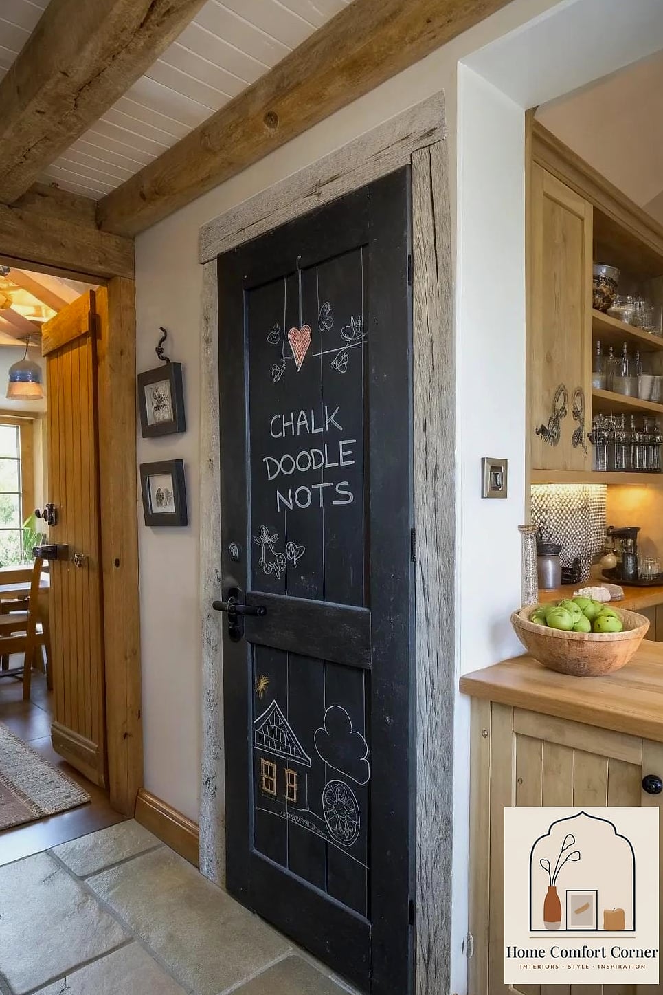 25 Door Design Interior Ideas to Upgrade Your Home This Weekend 22 Add Chalkboard Paint to a Kid's Room Door