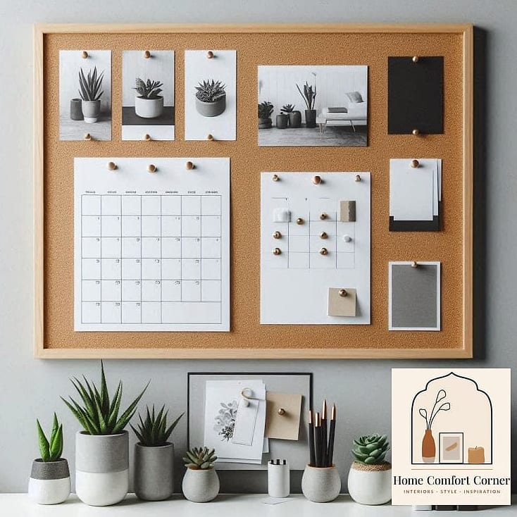 Add a Corkboard Calendar System
