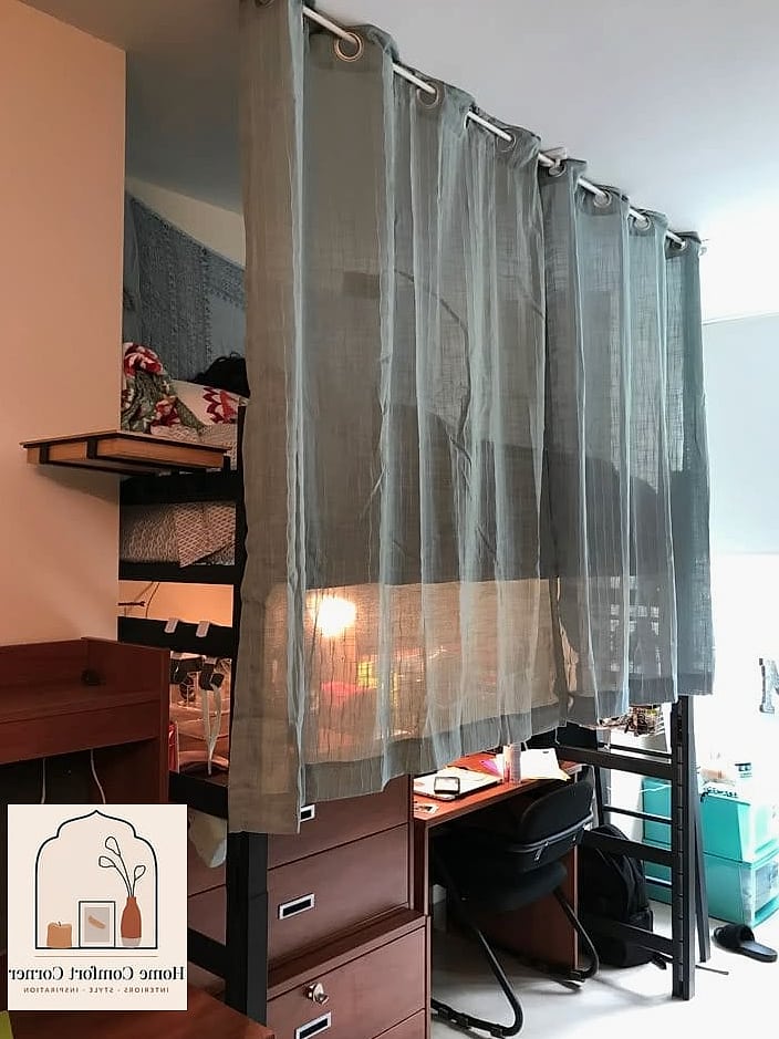 Add a Curtain for Extra Privacy or Softness