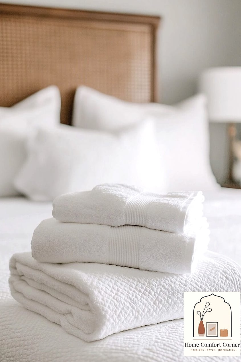 Add Fresh Towels With a Personal Touch