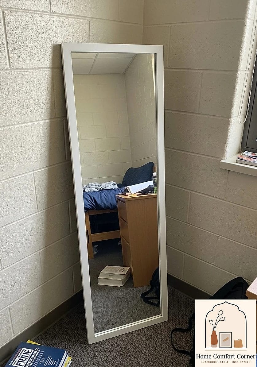 Add a Full-Length Mirror to Open Up the Room