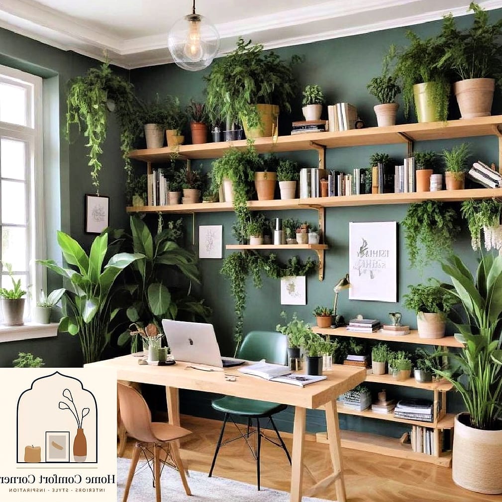 Add Greenery for a Calmer Vibe