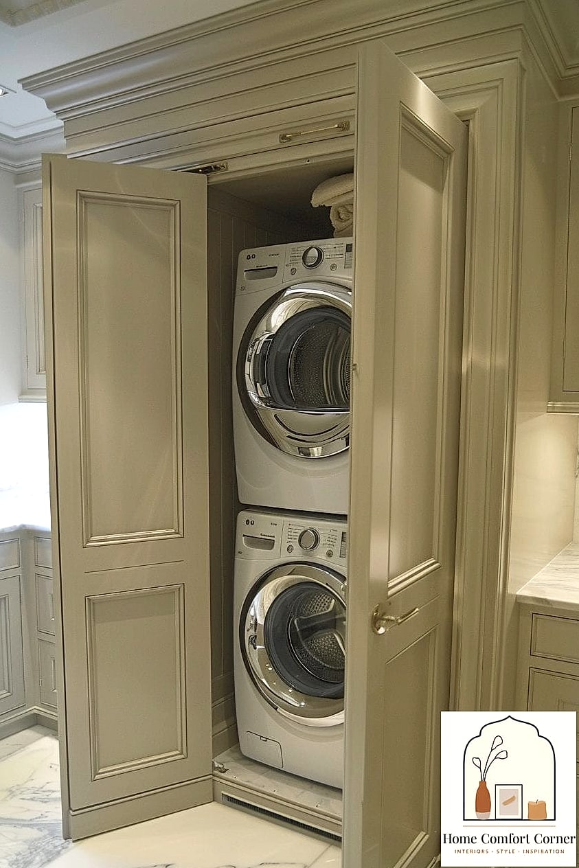 30 Dressing Room Ideas Tips From Top Interior Designers 28 Add a Hidden Laundry Hamper