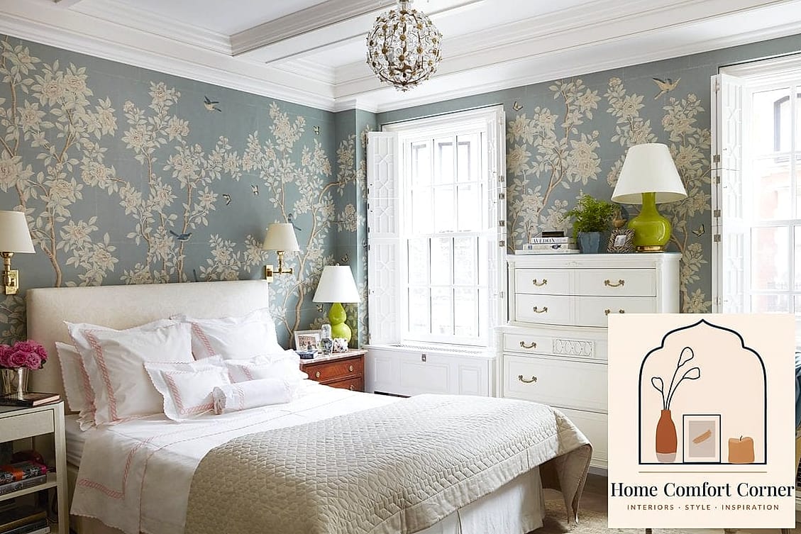 Adding Wallpaper to a Small Powder Room