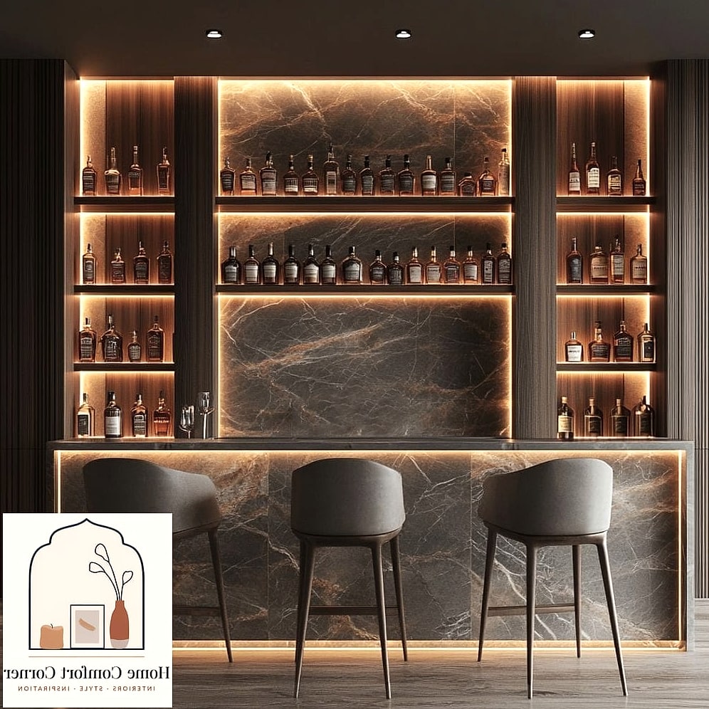 Add Open Shelving for Glassware