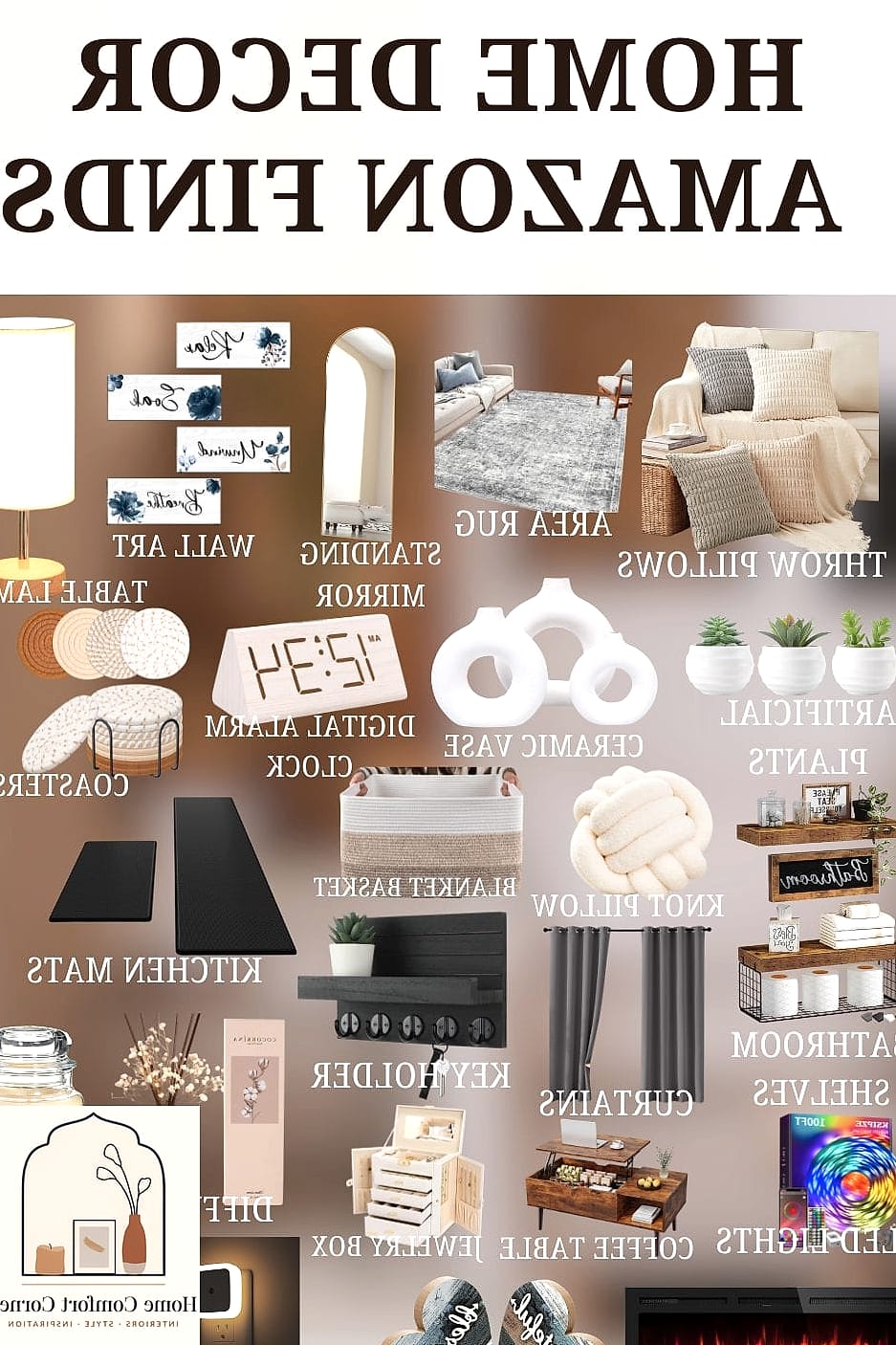 Add a Round Woven Jute Rug