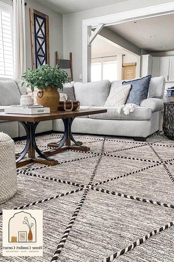 Add a Statement Rug Layer