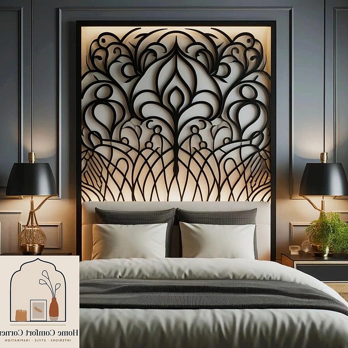 Add a Statement Headboard