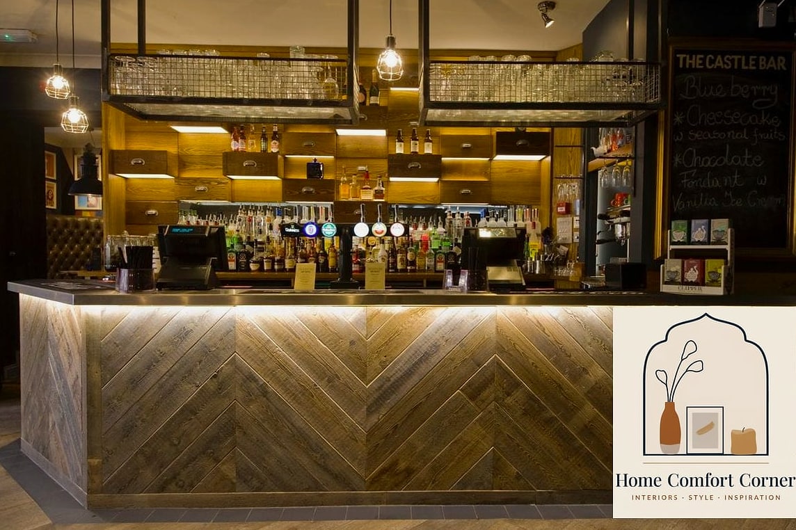 Add a Textured Bar Front