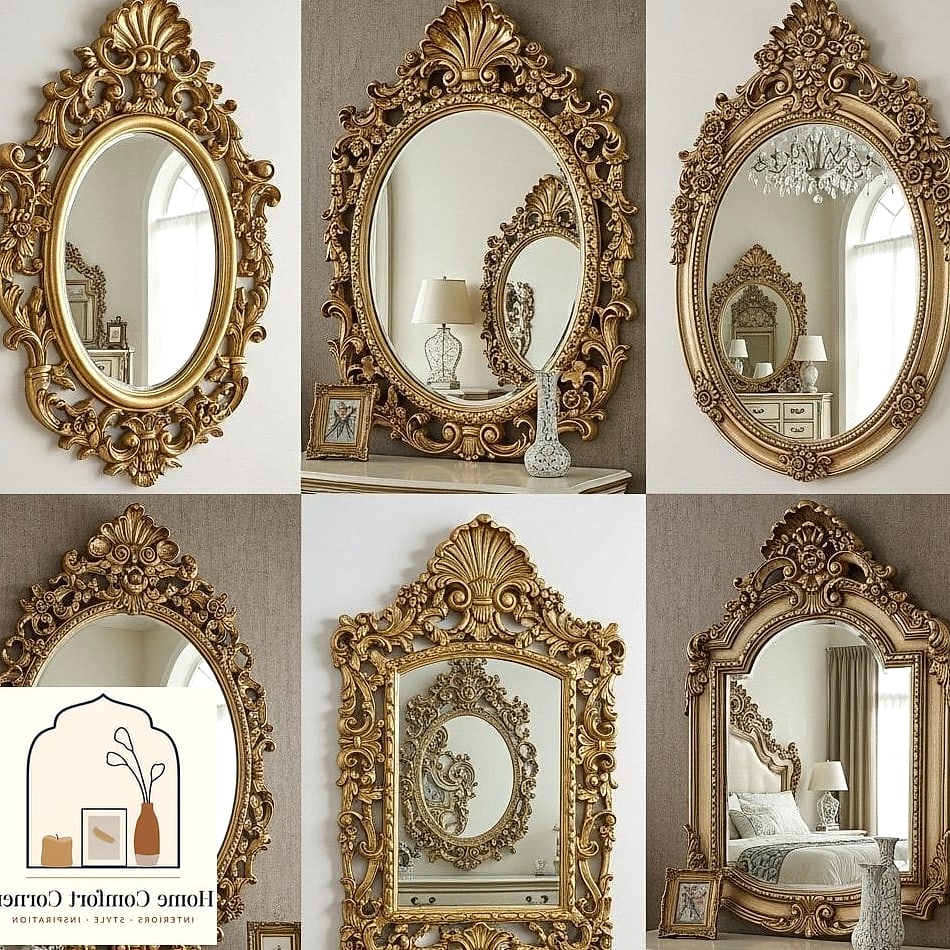 27 Stunning Cheap Room Decor Ideas for Every Budget 15 Add a Vintage Mirror as a Focal Point