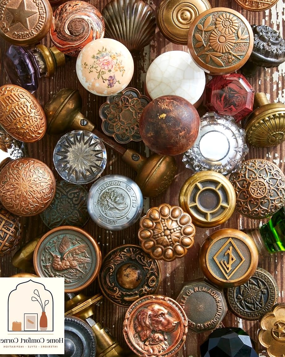 Add Vintage Doorknobs And Fixtures