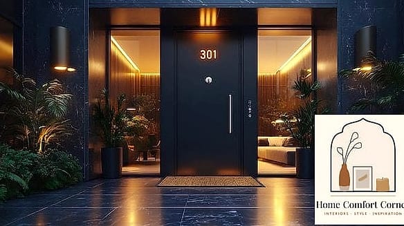25 Door Design Interior Ideas to Upgrade Your Home This Weekend 26 Add Warm Lighting Around a Statement Door