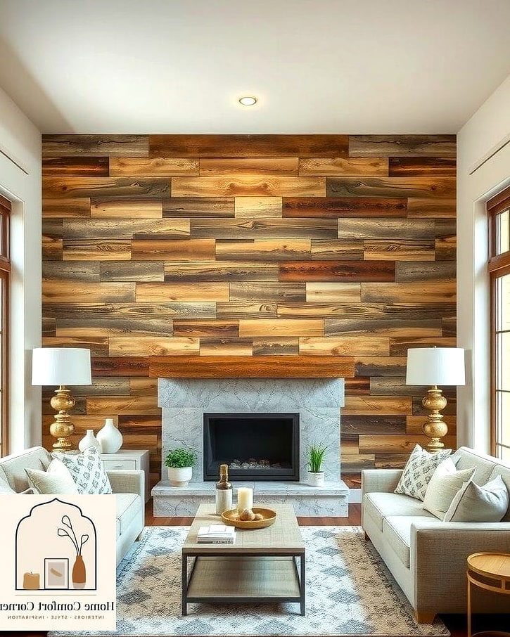 Add a Wood Accent Wall
