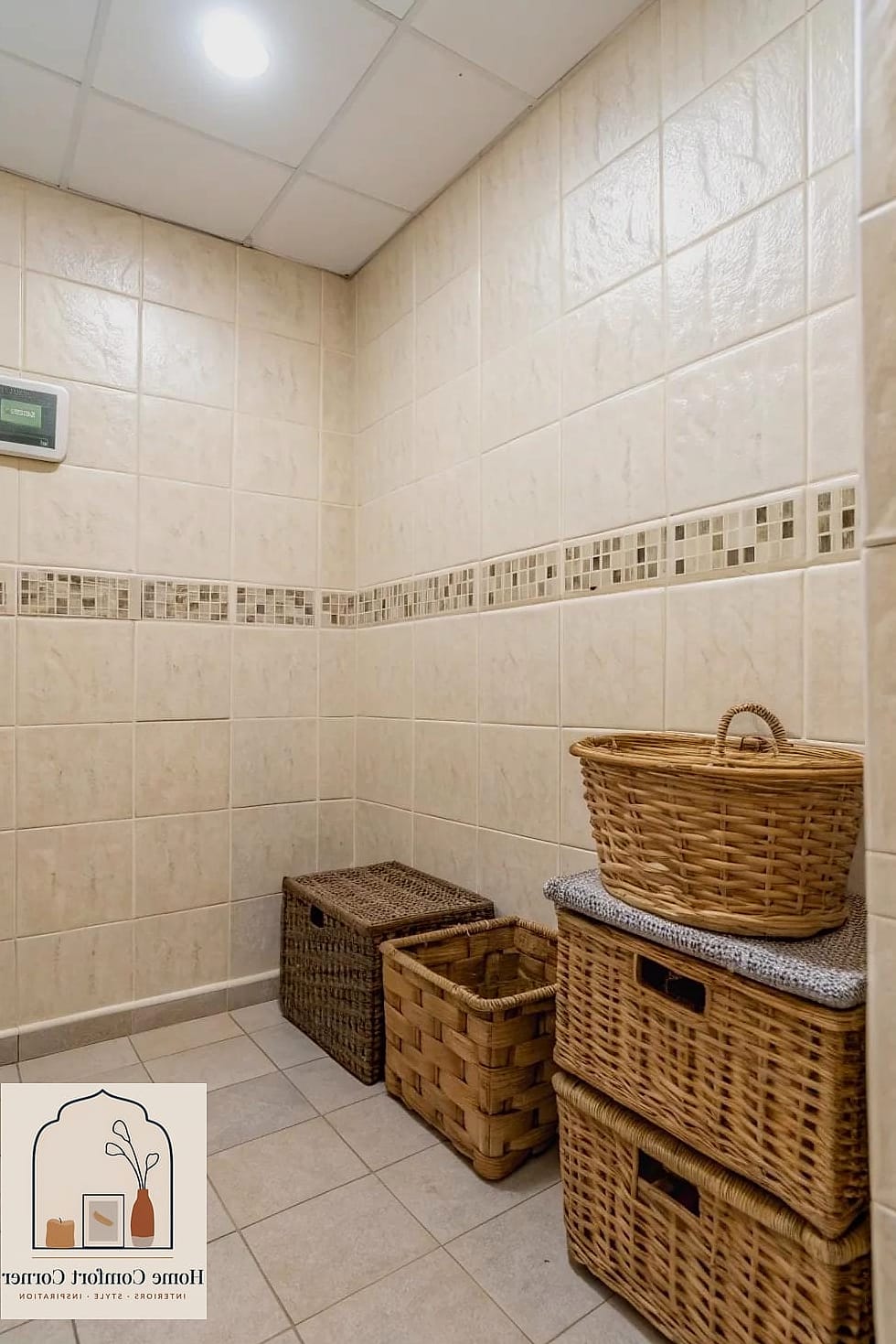 Add Woven Storage Baskets