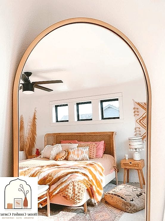 20 Aesthetic Room Decor Ideas Inspiration Boards You'll Want to Copy 15 Arched Mirror as a Focal Point