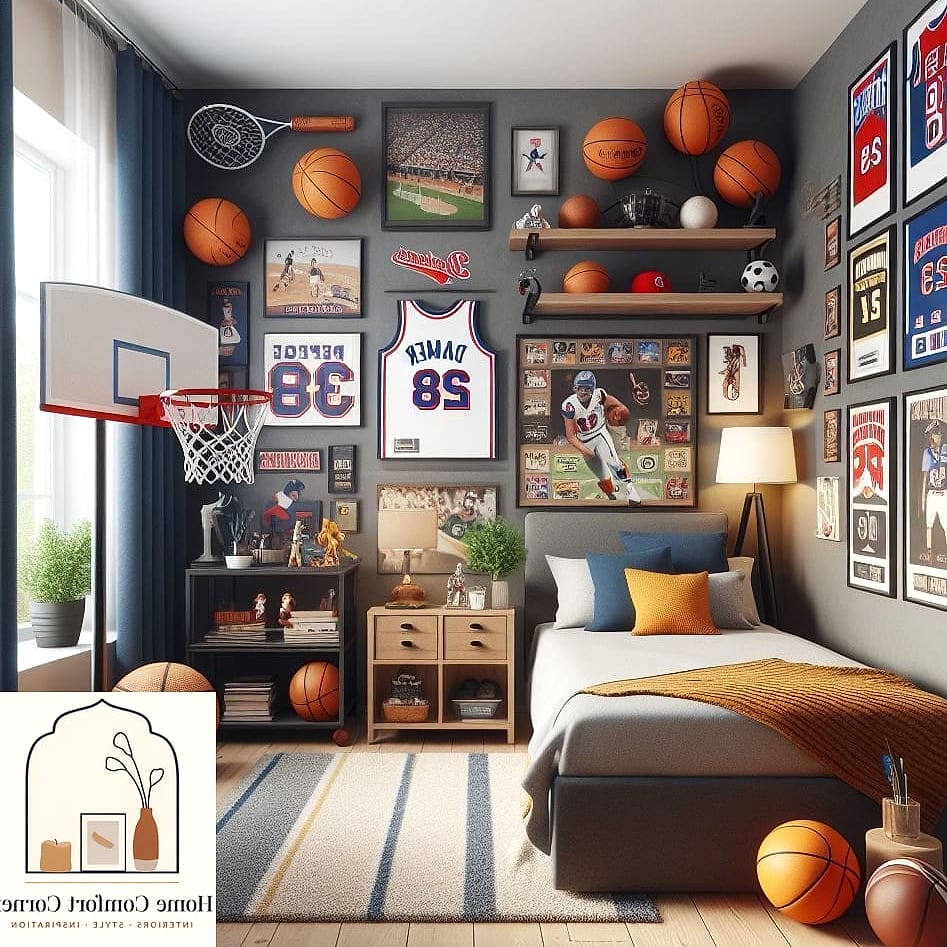 A Basket Wall for Texture and Storage