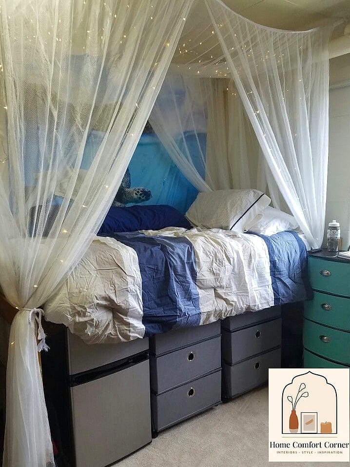 A Bed Canopy for Extra Coziness