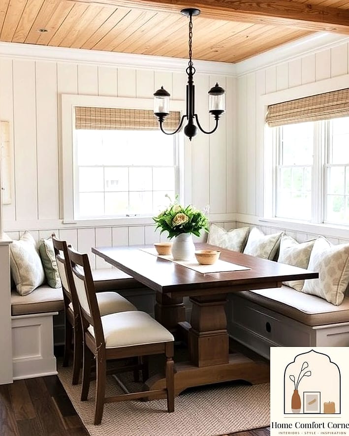 Bench Seating Instead of Chairs