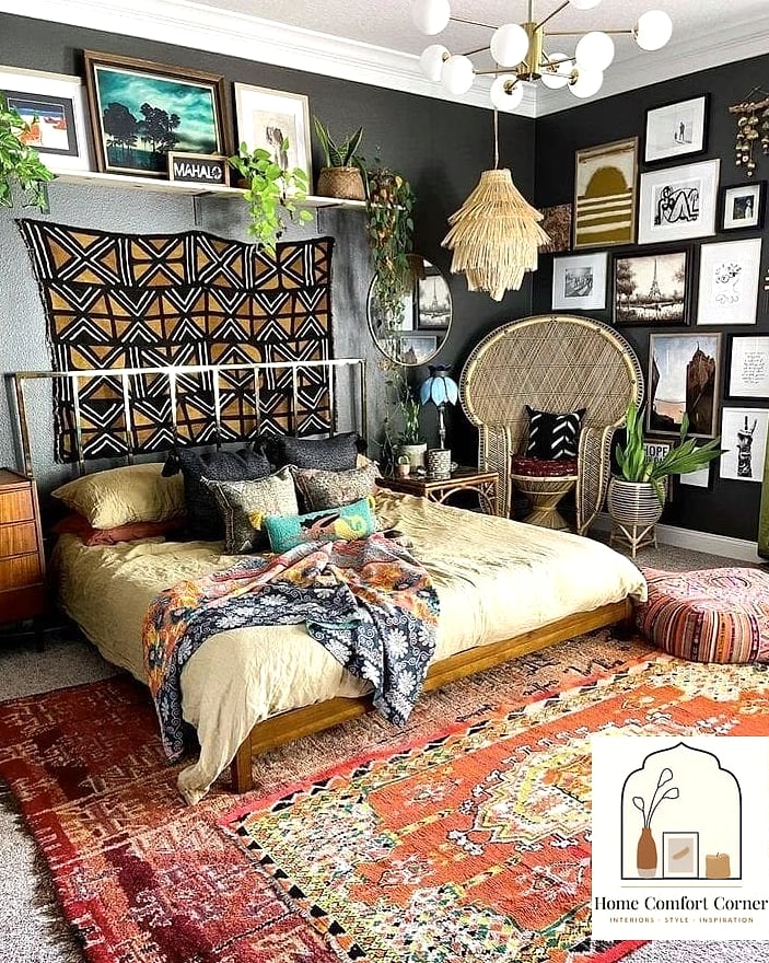 Boho Eclectic Bedroom