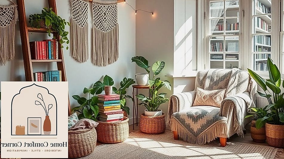 Boho Reading Corner