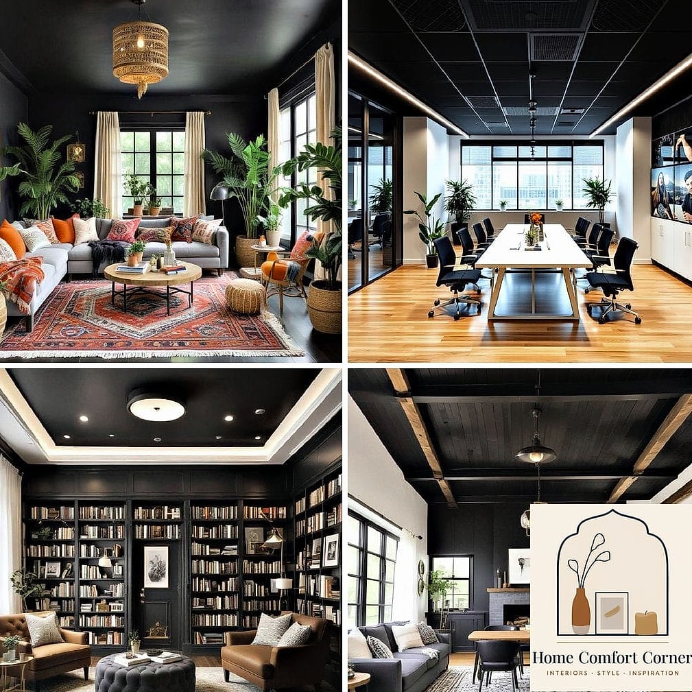 A Bold Ceiling Treatment