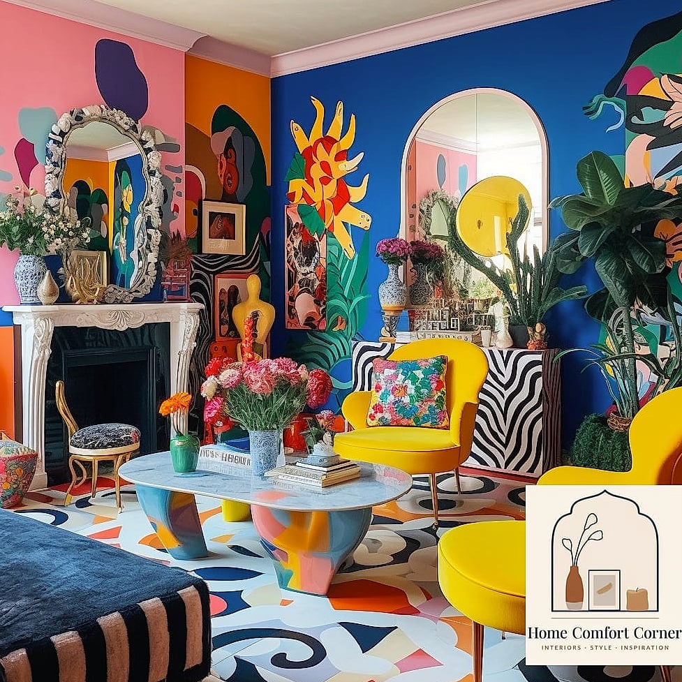 Bold Color on Doors and Trim