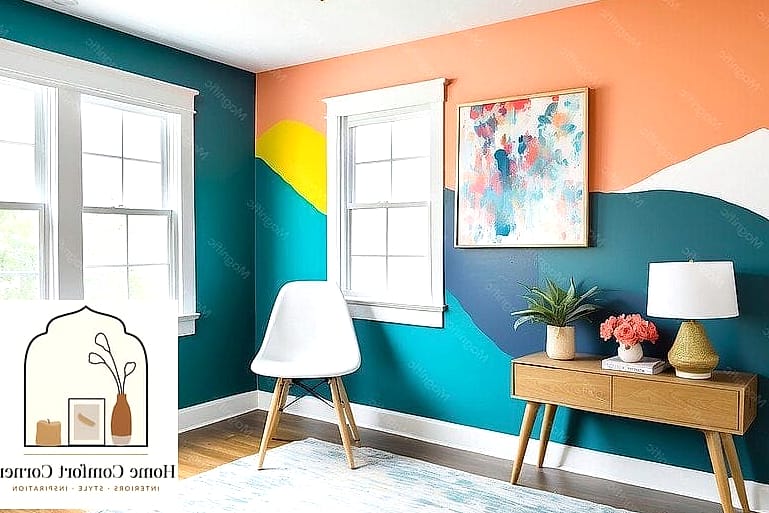 A Bold Painted Front Door