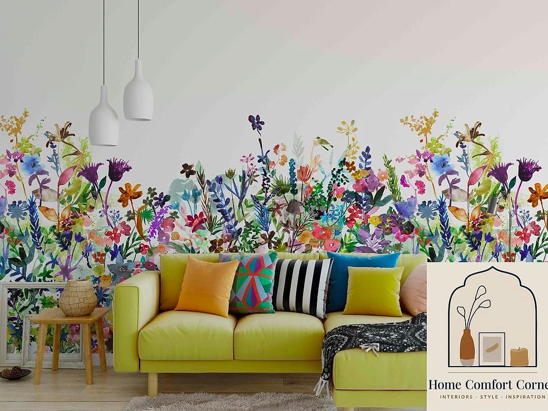 Bold Wallpaper Accent Wall