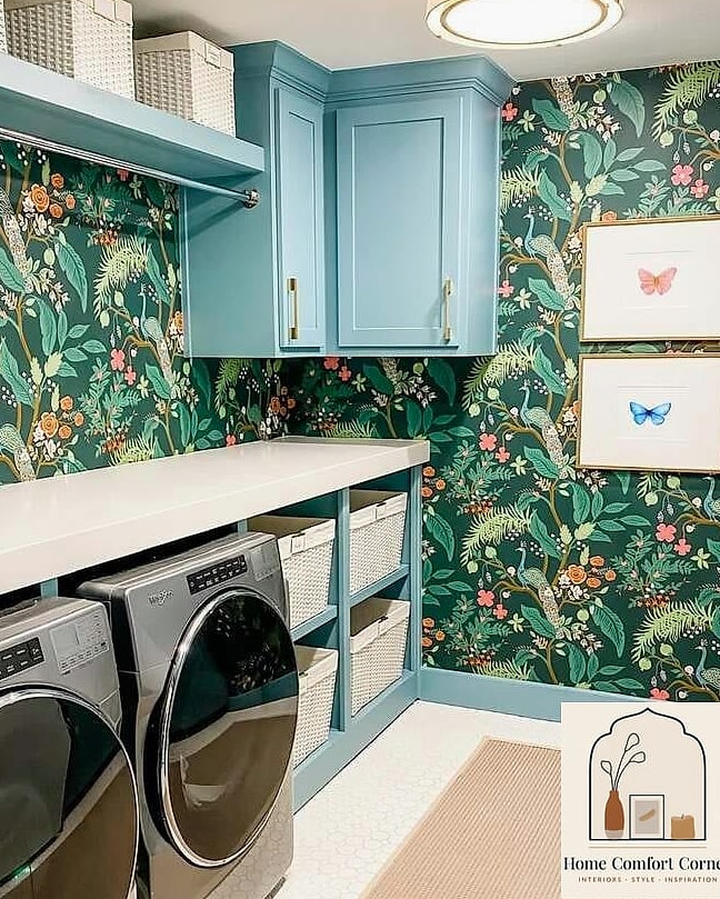 Bold Wallpaper on One Wall