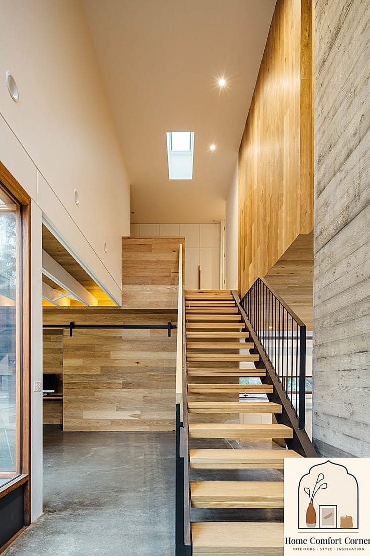 Boring Stair Railing to Modern Architectural Feature