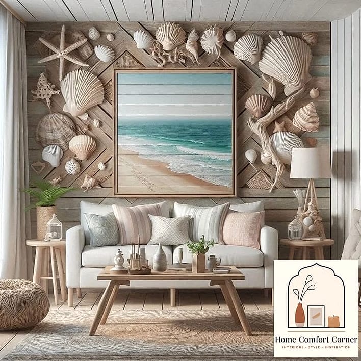 Botanical or Coastal Grass Accents