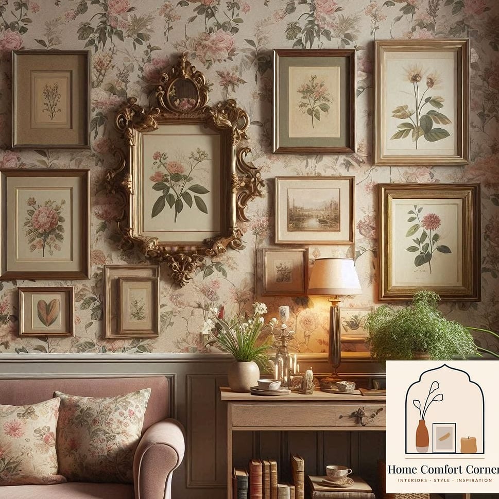 27 Classic Room Decor Ideas That Will Transform Your Space 25 Botanical or Floral Prints in Traditional Frames