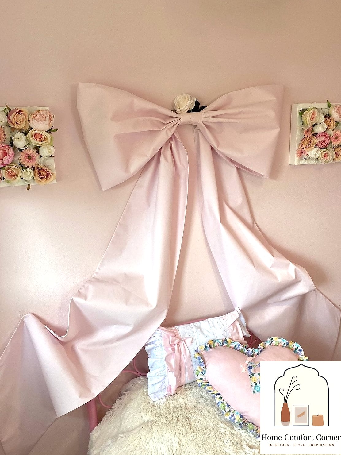 Bow-Detail Lamp Shades
