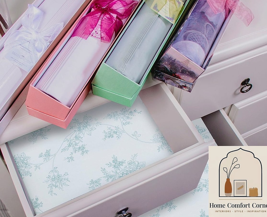 Bow Drawer Liners and Shelf Paper
