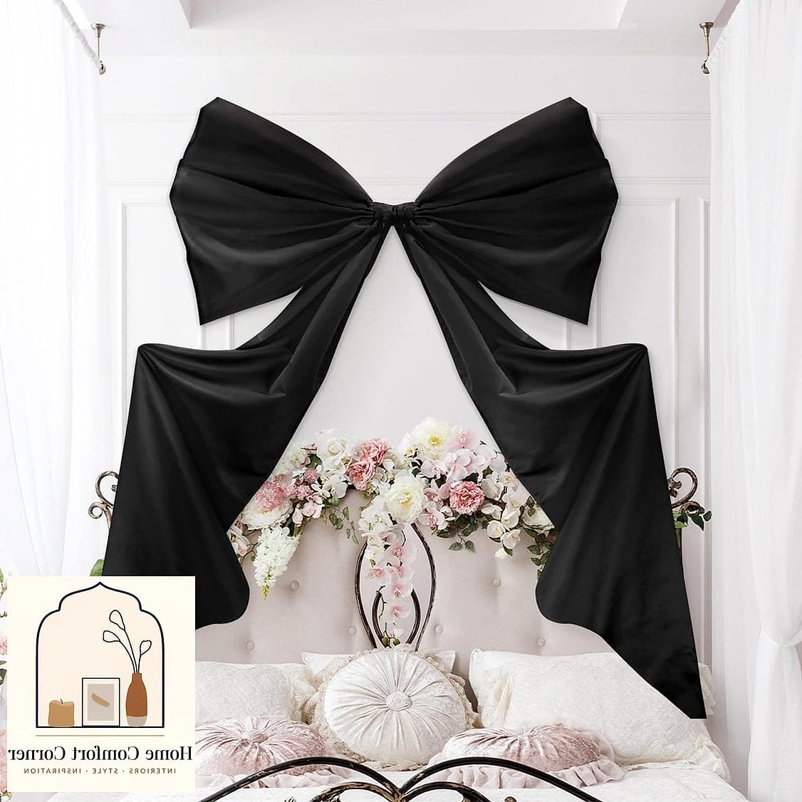 Bow Hair Tie Holders for a Vanity