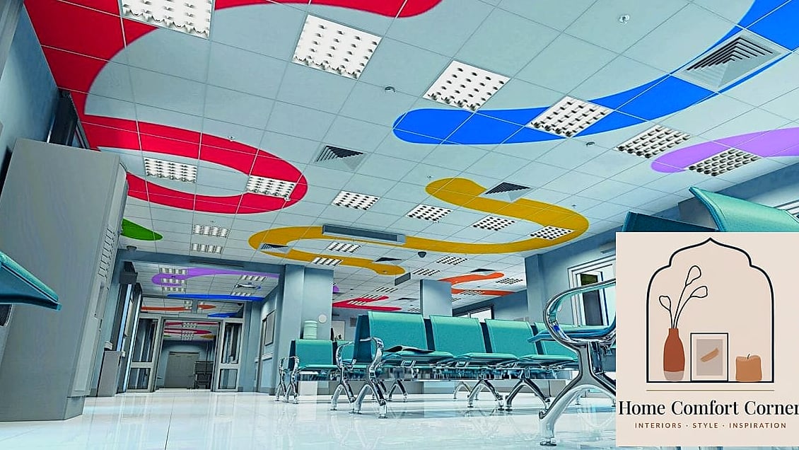 18 Creative Clinic Interior Design Ideas You Haven't Seen Before 19 Branded Ceiling Details in Kids' Areas