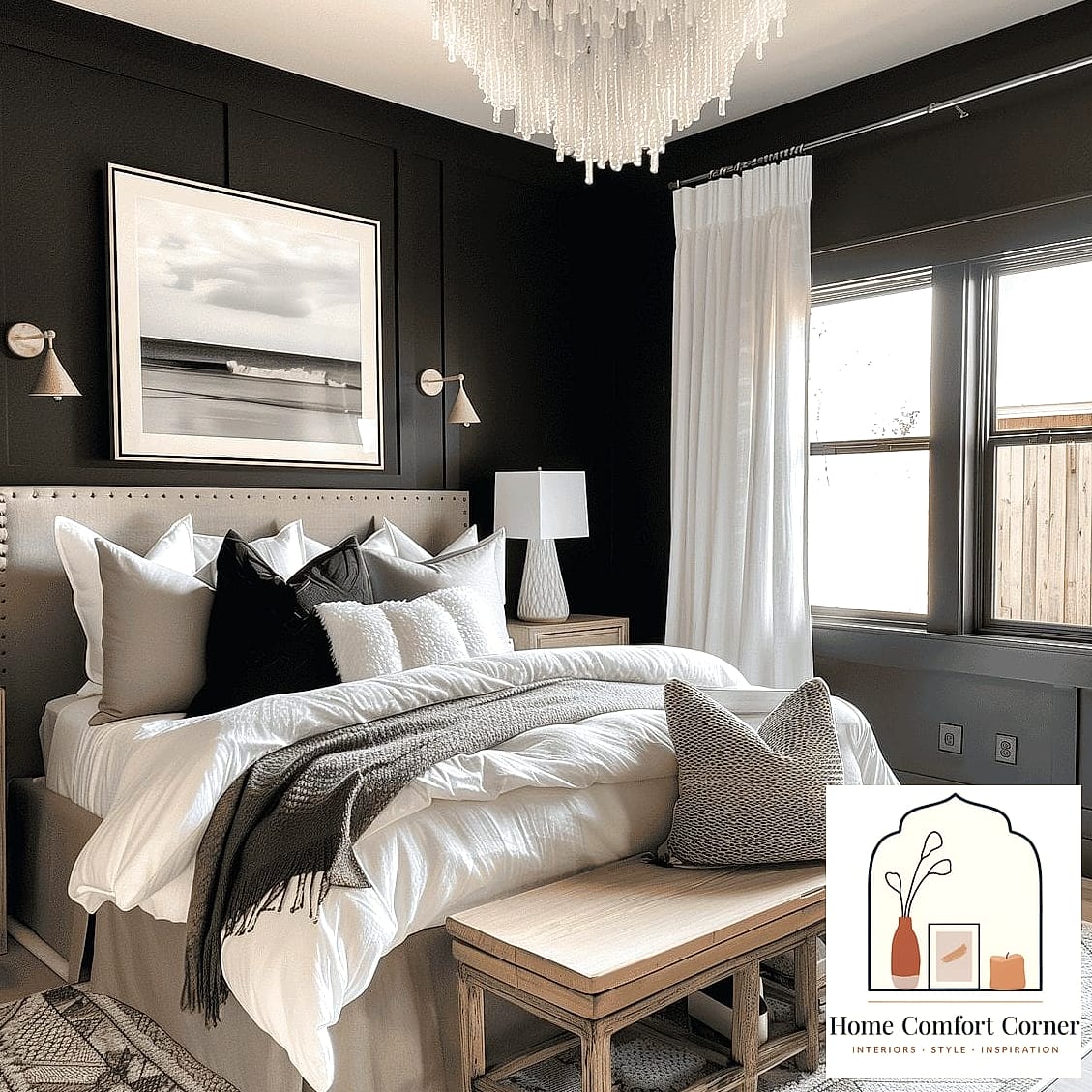 Brass and Black Fixture Mixing