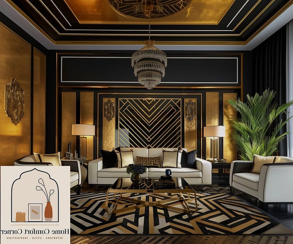 Brass and Black Metal Light Fixtures