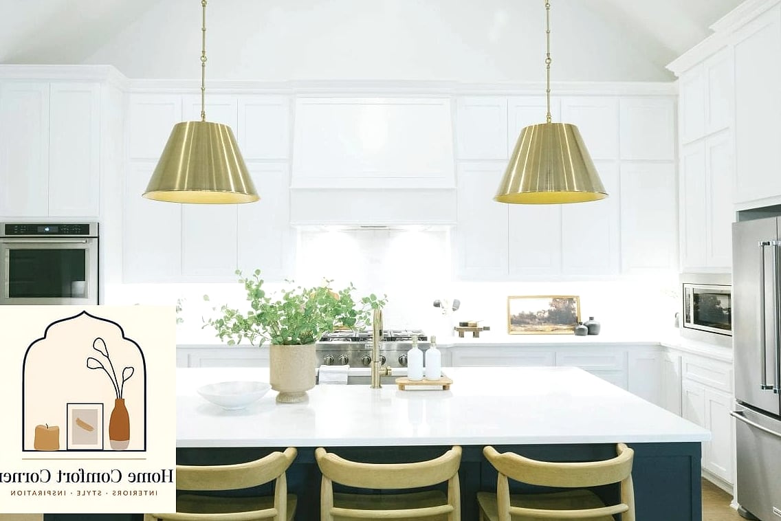 Brass or Gold Accents in Small Doses