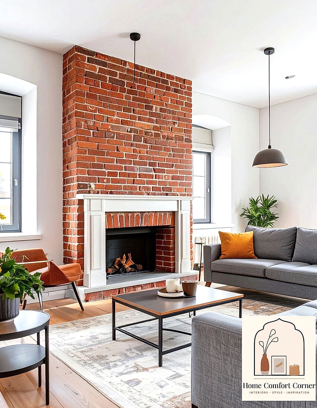 Brick Accent Walls