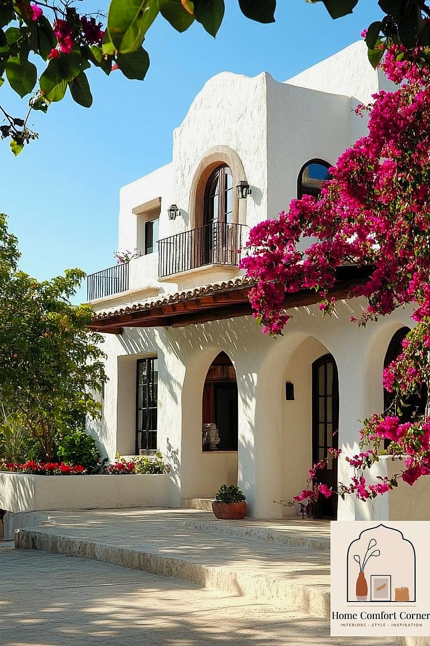 Bright Bougainvillea and Greenery Indoors