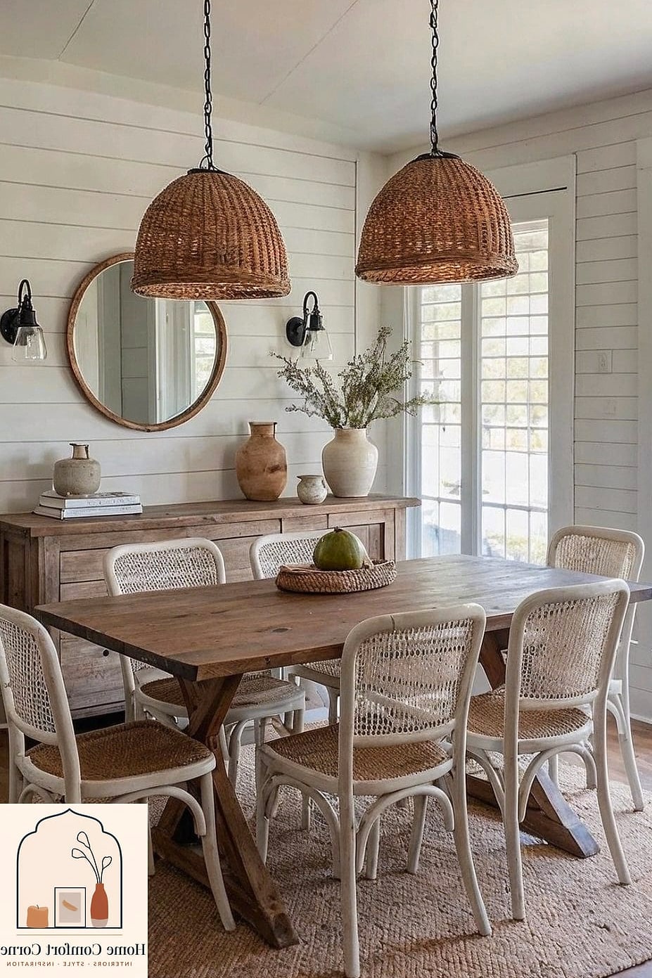 Bringing In Woven and Natural Textures