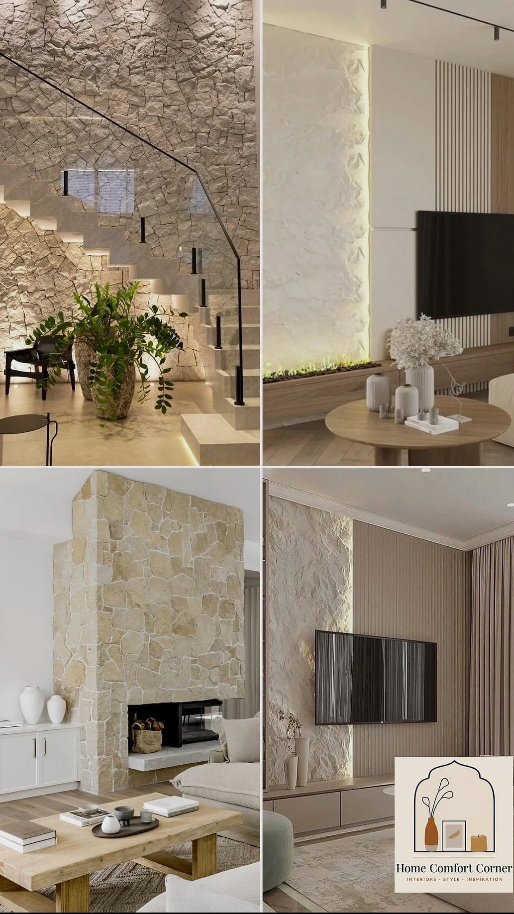 Bring in Natural Stone Accents