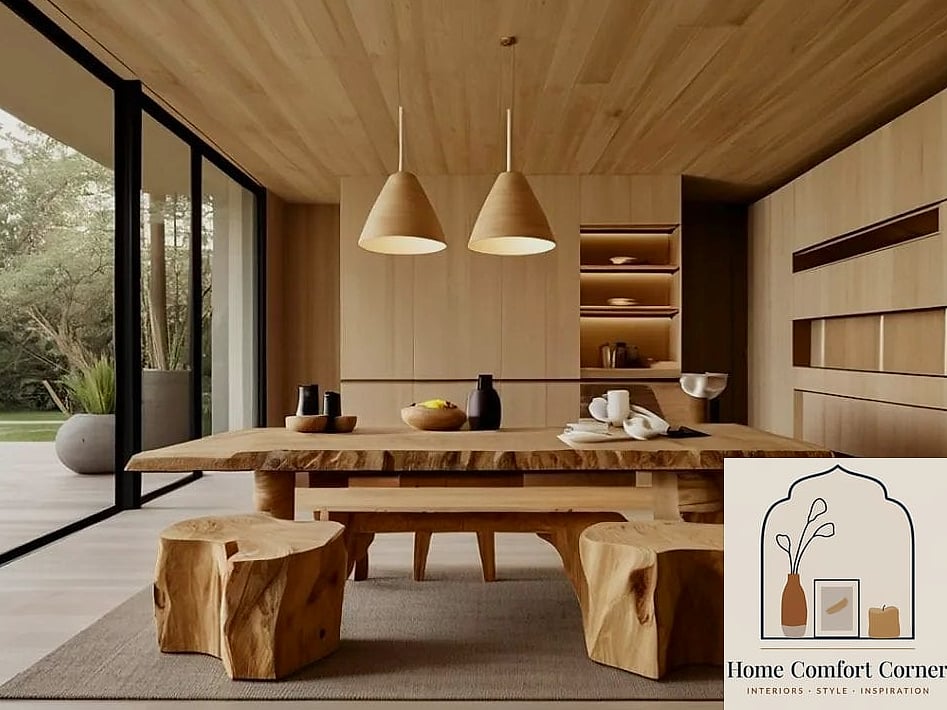 Bring in Natural Wood Accents