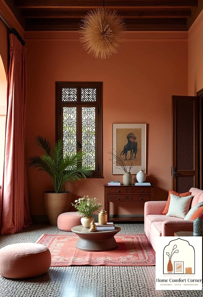 Bring In Warm Wood Tones Through Furniture