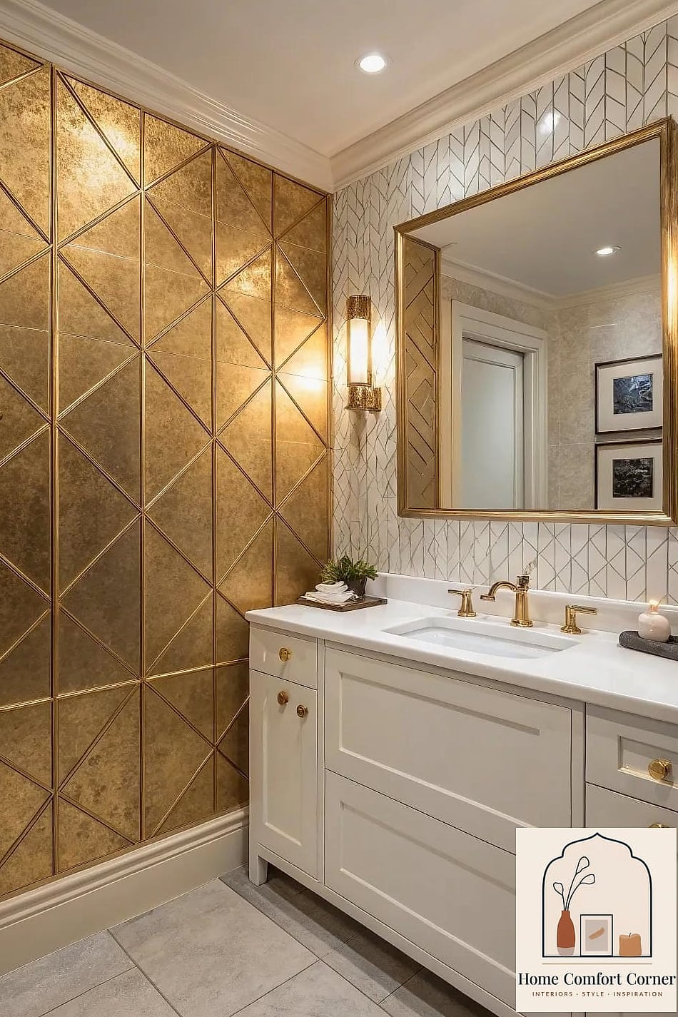 13 Stunning Luxury Home Decor Ideas for Every Budget 5 Brushed Brass or Warm Metal Hardware